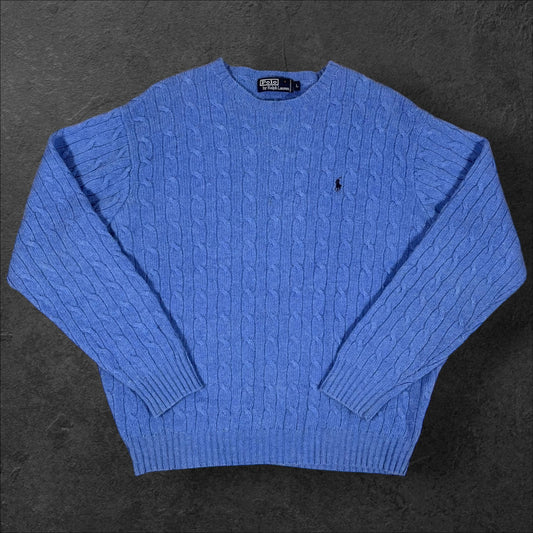 Ralph Lauren Cabelknit (Grösse L-XL)