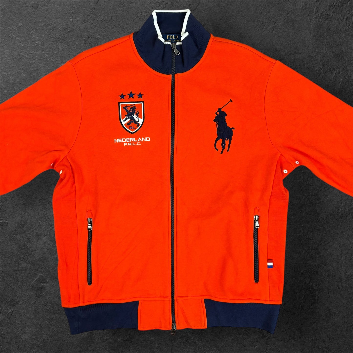 Ralph Lauren Zip Up (Grösse L-XL)