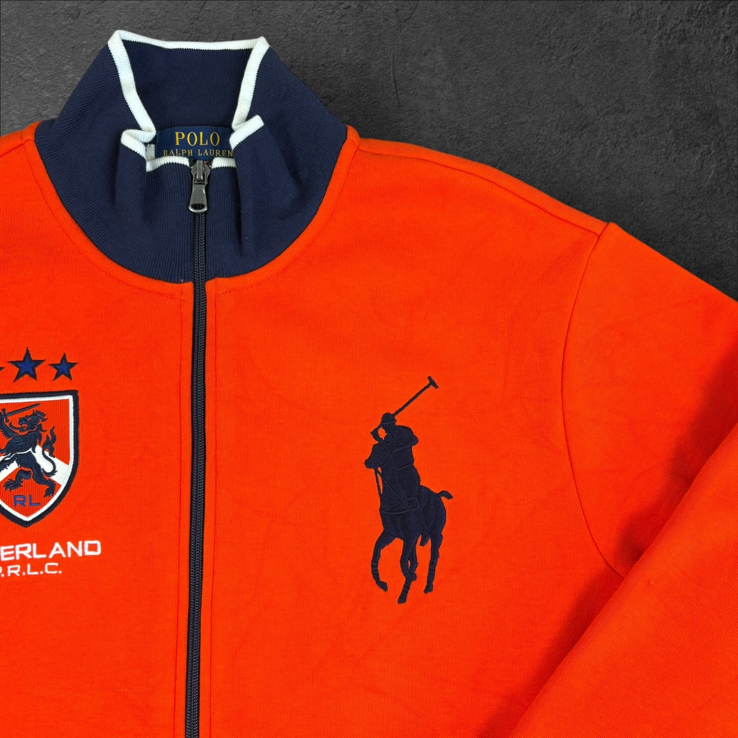 Ralph Lauren Zip Up (Grösse L-XL)